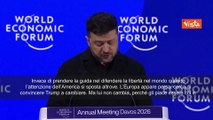 Zelenky a Davos: L'Europa pensa che Trump cambierà, ma non cambierà