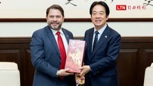 美參議員蓋耶哥晉見賴清德：國會跨黨派持續支持台灣主權獨立
