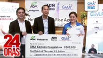 ADM Cares, nagdonate ng $100,000 para sa School Development Project ng GMA Kapuso Foundation sa Cebu | 24 Oras