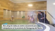 Kim Jong Un visita un centro vacacional para trabajadores en la provincia de Hamgyong del Norte