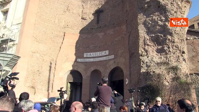 Anna Wintour ai funerali di Valentino a Roma