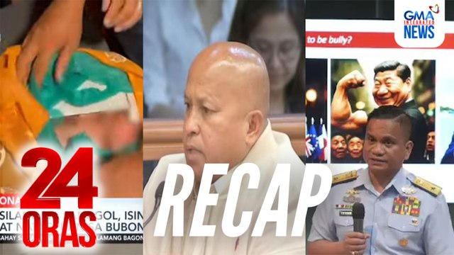 24 Oras: (Part 2) Sanggol na inabandona sa bubong; Umento sa sahod ng mga kasambahay; Diplomatic protest ng China; atbp