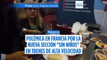 Polémica en Francia por los vagones sin niños en algunos trenes de alta velocidad