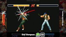 ALL SPECIAL MOVES TUTORIAL - The King of Fighters: Kyo (KOF KYO)