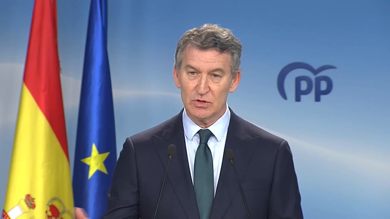 Feijóo no ve urgente verse con Sánchez para hablar de un "futuro" acuerdo de paz en Ucrania