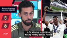 Arbeloa wants Vinicius to keep making Real Madrid ‘history’