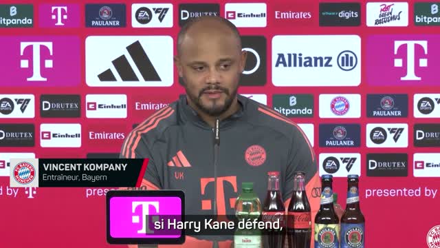 Bayern - Kompany : "Si Kane défend, Karl doit le faire avec le sourire"