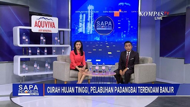 Pelabuhan Padangbai Bali Terendam Banjir, ASDP Pastikan Penyeberangan Tetap Normal | SAPA MALAM