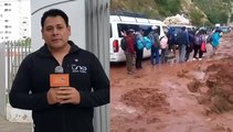 Desborde del Río Viloma cerró la ruta al occidente, lodo cubrió la vía, hay afectación en cultivos de la zona de parotani