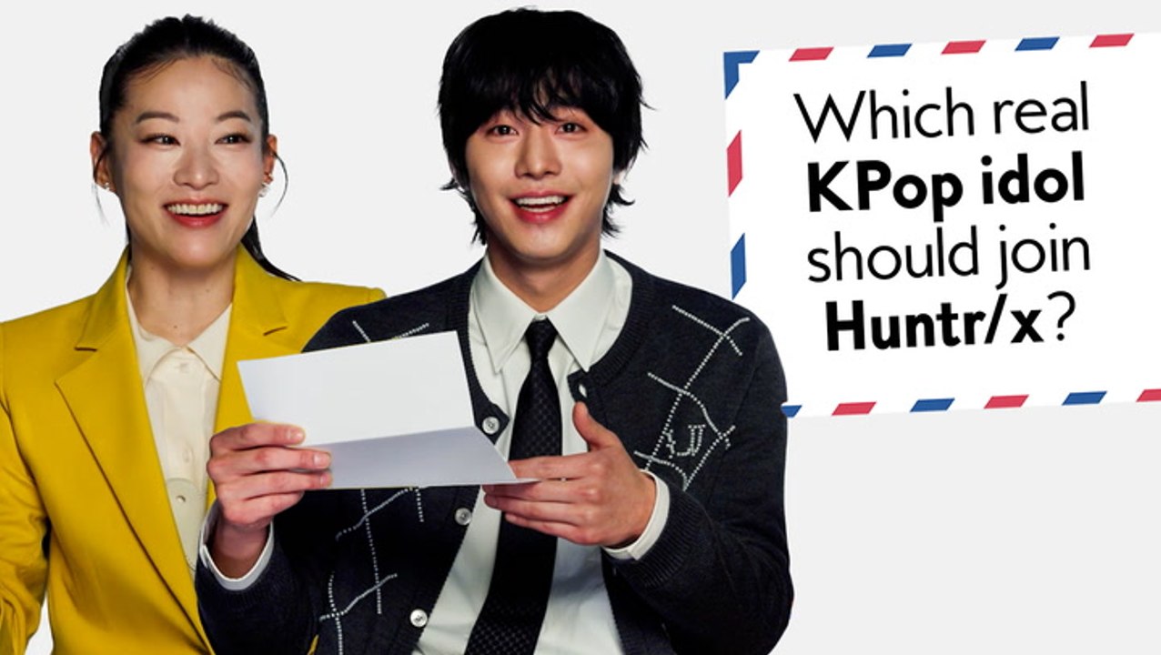 KPop Demon Hunters’ Rumi and Jinu Answer Fan Mail | InStyle