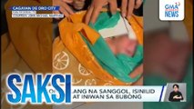 Bagong-silang na sanggol, isinilid sa ecobag at iniwan sa bubong | Saksi