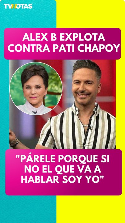 Alex Bisogno explota contra Pati Chapoy tras acusarlo de saquear la casa de Daniel Bisogno