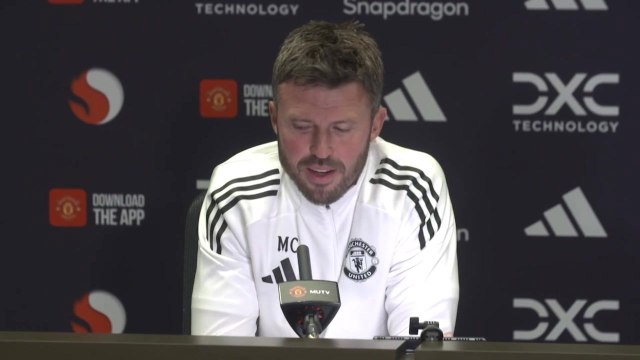 Manchester United’s Carrick on Arsenal challenge and Casemiro and Maguire future (Full Presser)
