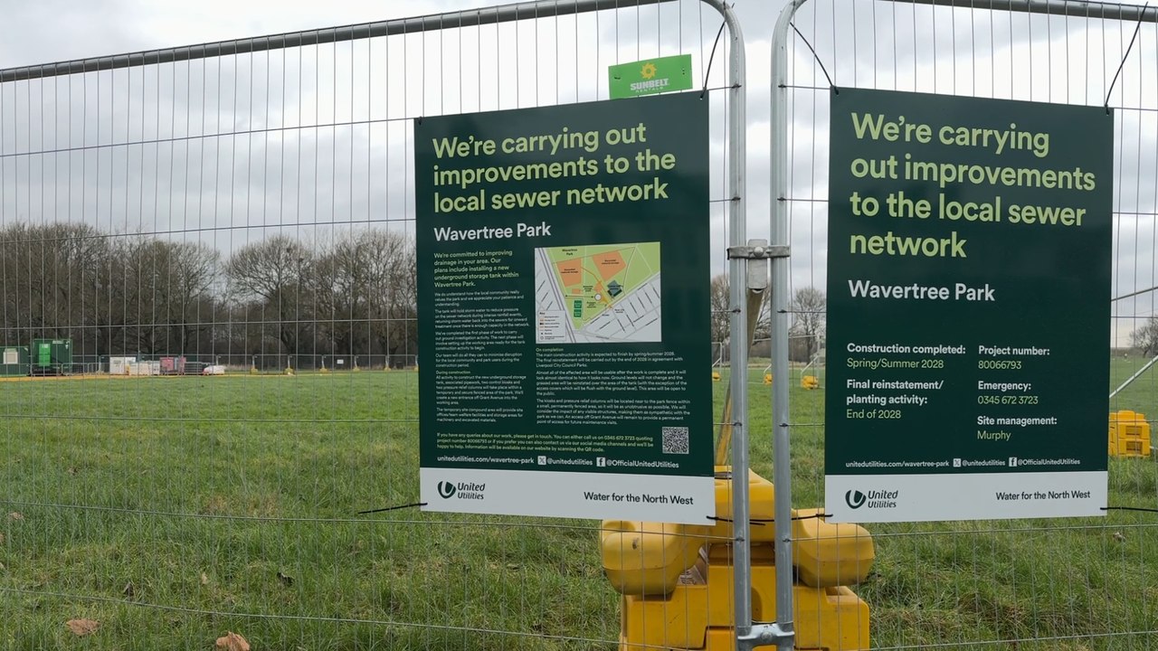 Wavertree residents raise concerns over underground flood tank project