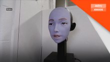 Robot AI belajar gerakkan bibir, bercakap dan menyanyi