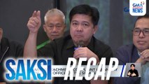 Saksi: (Part 2) 3rd impeachment complaint vs PBBM; Kotse, nagyelo; Diplomatic protest ng China vs Tarriela | Saks