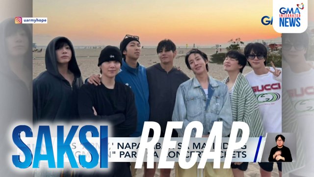 Saksi: (Part 3) Sunog sa isang purok; Ticketing war para sa world tour ng BTS; Karera para sa cat food | Saksi
