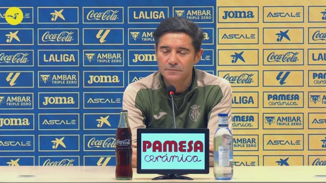 Marcelino, rueda de prensa previa al Villarreal - Real Madrid