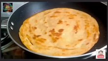 Malai Paratha Milk Paratha Recipe
