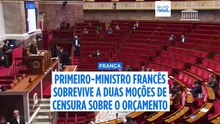 Orçamento 2026: governo francês sobrevive a duas moções de censura