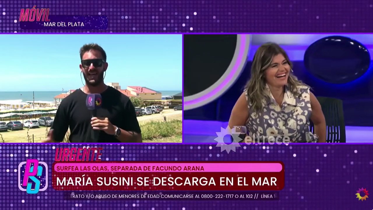 Terminante reacción de María Susini en medio de su separación de Facundo Arana: el video