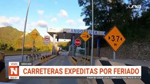 Carreteras expeditas por feriado