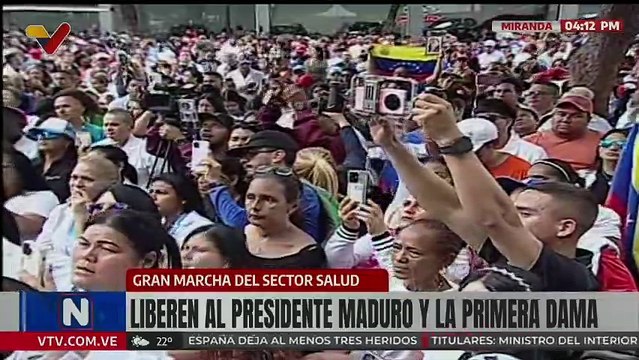 Diputado de la Asamblea Nacional Nicolás Maduro Guerra dio lectura a la carta consignada en Caracas ante el Programa de las Naciones Unidas para el Desarrollo