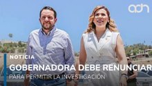 ¡Debe renunciar! Investigan por delincuencia organizada a exesposo de gobernadora de Baja California