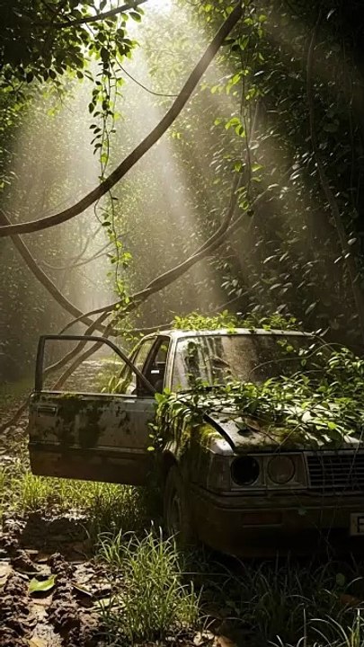 From Rust to Life | Abandoned Car Restoration in Nature