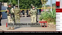 Seis personas muertas en distintos puntos de Sinaloa