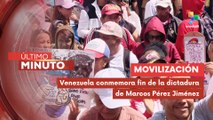 Venezolanos siguen exigiendo la liberación del pdte. Maduro y la primera dama