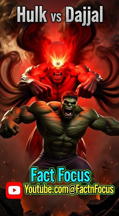 Allah's Power Destroys Dajjal | Epic End Times Fight | Hulk vs Dajjal Final Battle 😱