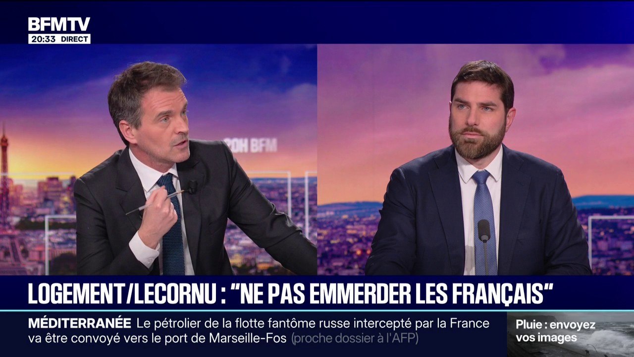Objectif de 400.000 logements par an construits: "On dira aux Français où on en est", déclare Vincent Jeanbrun, ministre de la Ville et du Logement