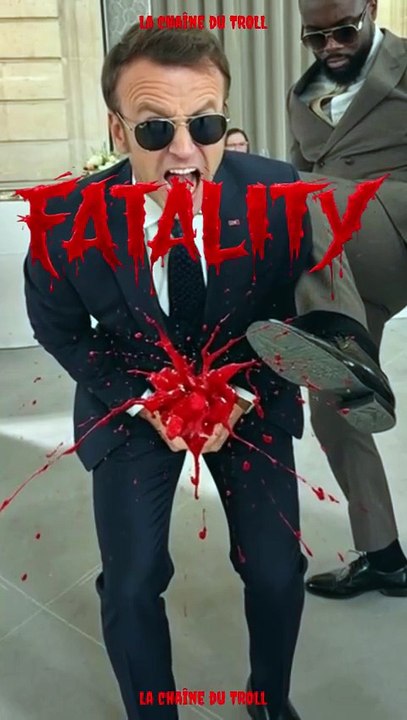 Fatality 😅     #short #lachainedutroll #viral #humour #ia #buzz #macron