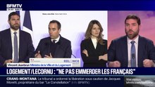 "Ça suffit les normes, sur les normes, sur les normes", déclare Vincent Jeanbrun, ministre de la Ville et du Logement