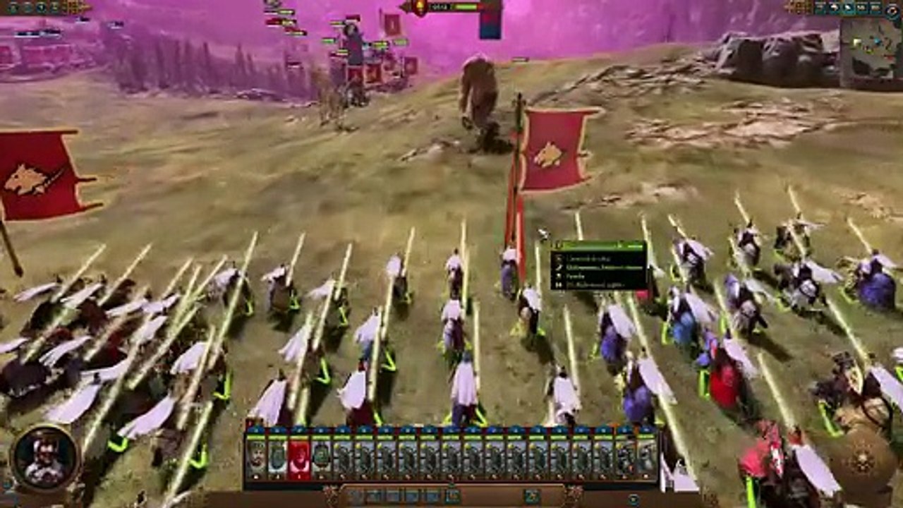 Total War Warhammer III Bretonien VS Dolgans