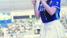 Ahn Ji-hyun 장충체육관 홈 응원단 안지현 치어리더 직캠 ~!! 안지현 치어리