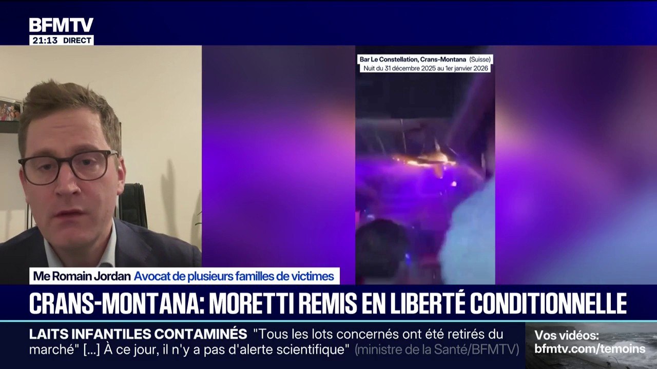 Libération de Jacques Moretti: "Le risque de collusion est toujours présent", déclare Romain Jordan, avocat de plusieurs familles de victimes