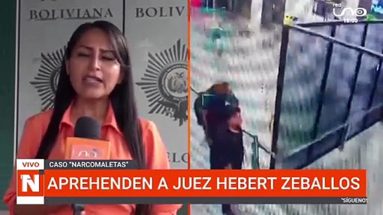 APREHENDEN A JUEZ HEBERT ZEBALLOS