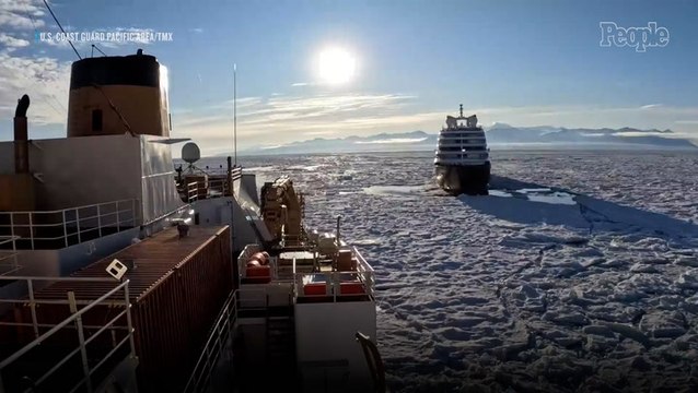 Cruise Ship Trapped in Thick Ice Near Antarctica Rescued by U.S. Coast Guard 'Icebreaker' Vessel
