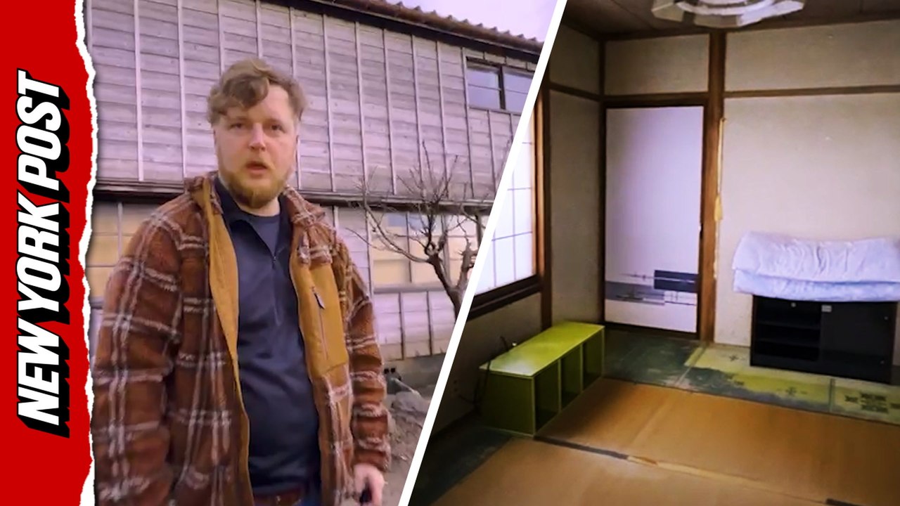 Watch American Explore Japanese House he Bought...