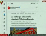 Miraflores al Momento denunció fake news que pretende vincular a Venezuela con Hizbulá