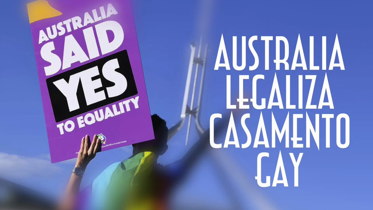 Australia legaliza casamento gay - EMVB - Emerson Martins Video Blog 2017