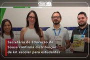 Secretária de Educação de Sousa confirma distribuição de kits escolares com novo itens para 2026