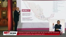 Gobierno federal destinará más de 50 mil millones de pesos a la rehabilitación de carreteras: SICT