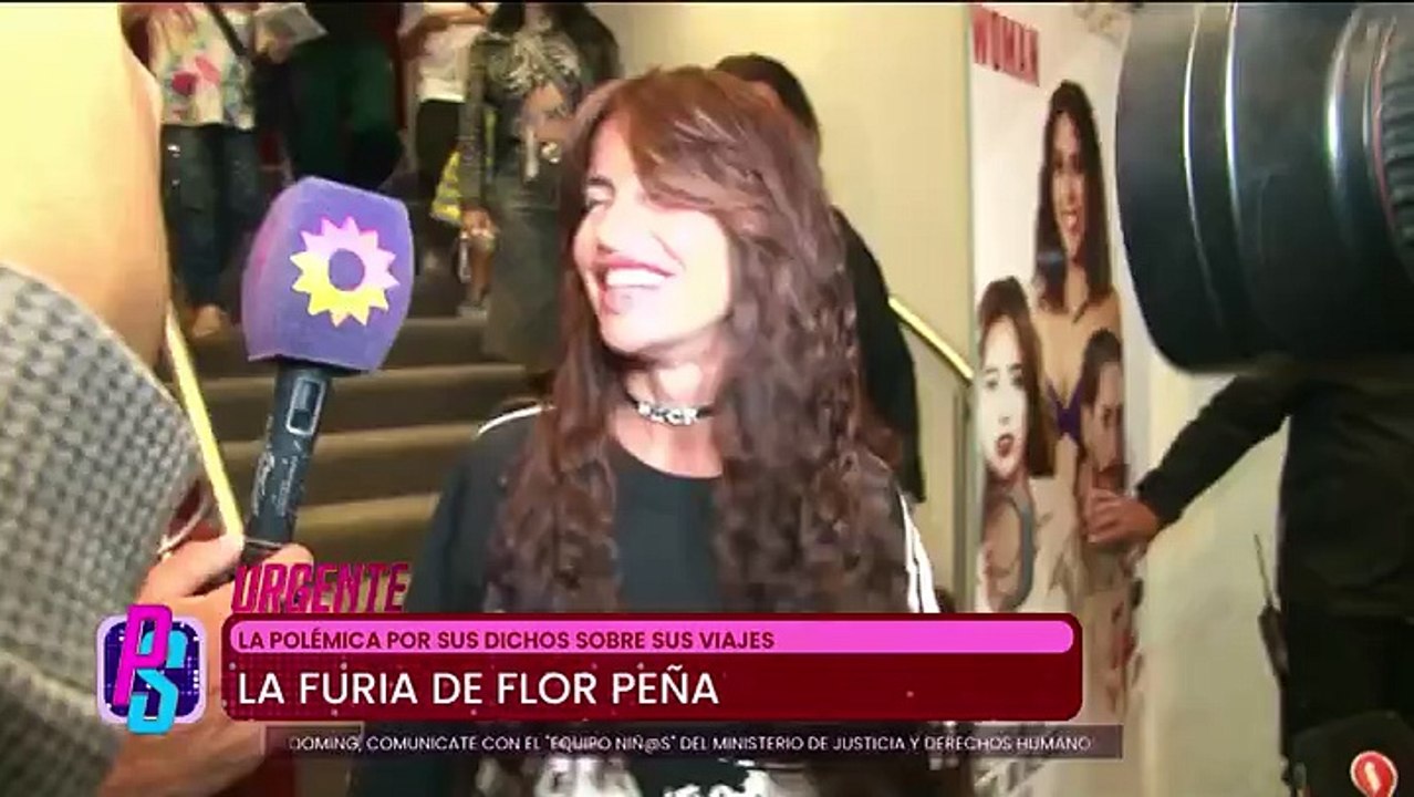 Flor Peña respondió a quienes la criticaron por vacacionar en el exterior