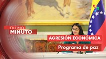 Venezuela instala programa de paz y justicia social frente a agresión económica externa