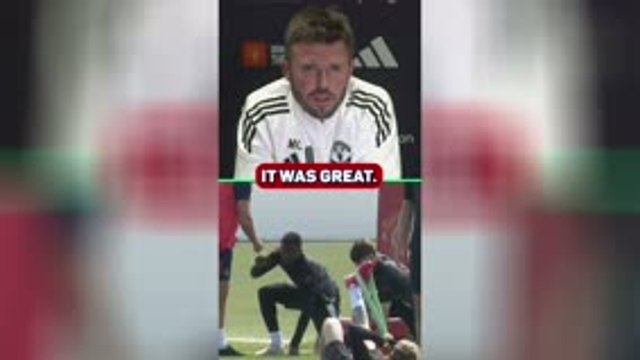Mainoo a prime example of what Man United need - Carrick