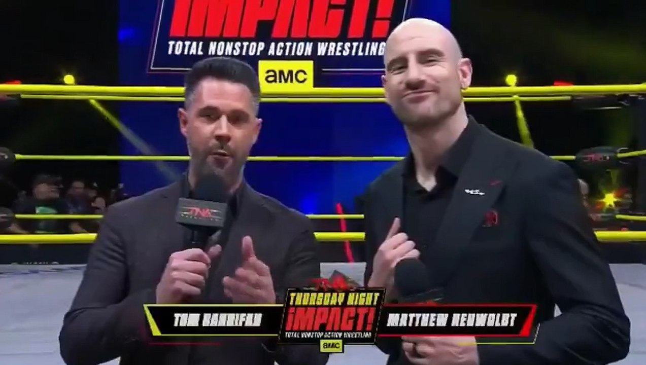 We are LIVE! #TNAiMPACT #TNAonAMC