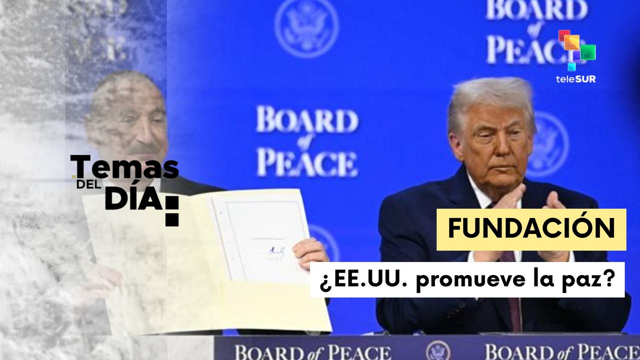 Pdte. Trump firma carta fundadora de organismo controversial